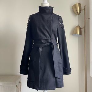 Vintage Y2K Lipsy London Wool Long Coat NWT